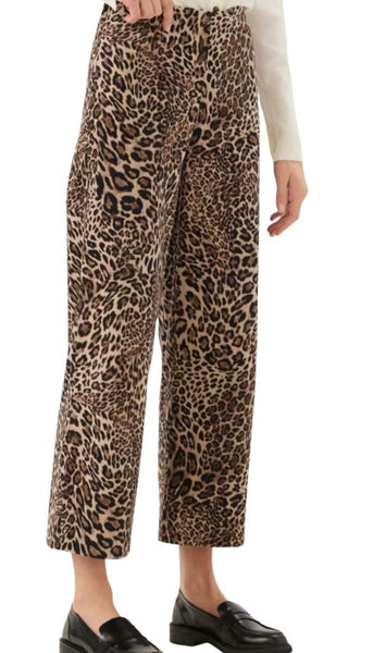 Cropped Wide Leg Pants