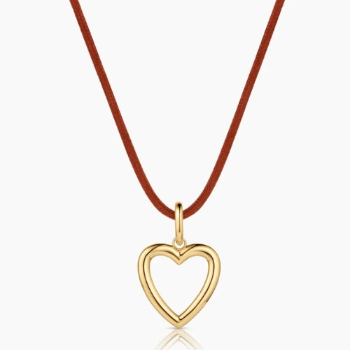 Open Heart Clip Charm