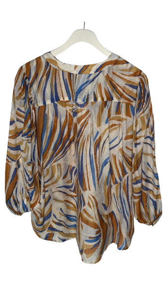 Dolman Sleeve Wide Blouse