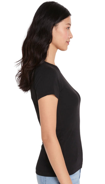 Perfect Knit Rib Short Sleeve Crew