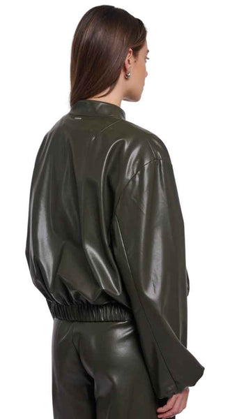 Blouson Jacket With Zip Closure