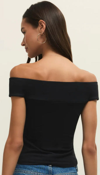 Second Skin Off Shoulder Top