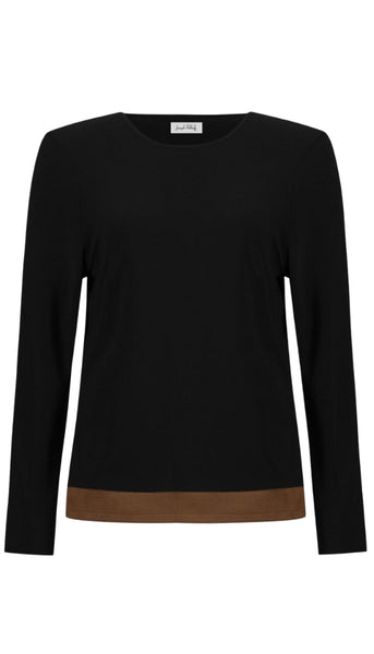 Color Block Straight Top