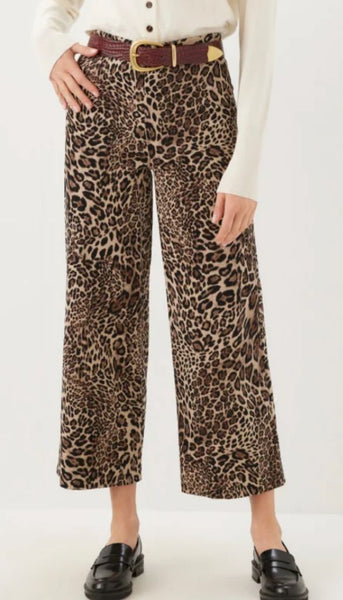 Cropped Wide Leg Pants