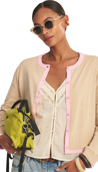 Long Sleeve Crew Cardigan