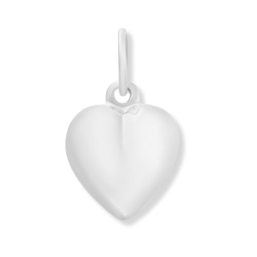 Medium Tag Pendant-Puffy Heart