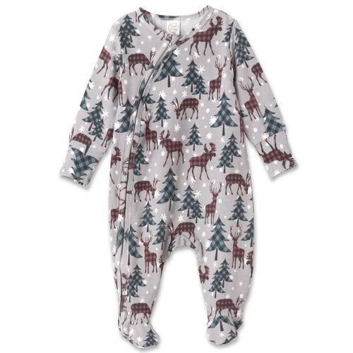 Christmas Pines Pajamas 6-9M