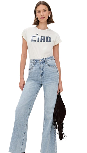 Classic Tee-Block Ciao With Studs