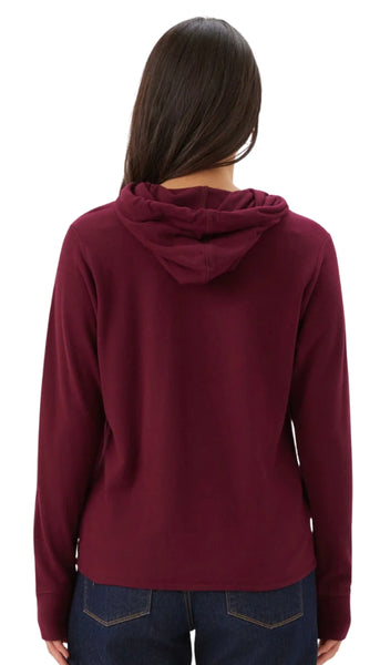 Rhinestone Crossoveer Hoodie