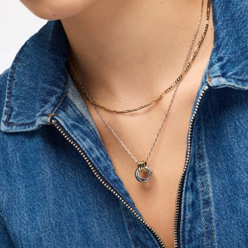 Palmer Silver Necklace