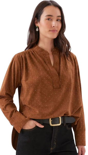 Mandarin Collar Shirt