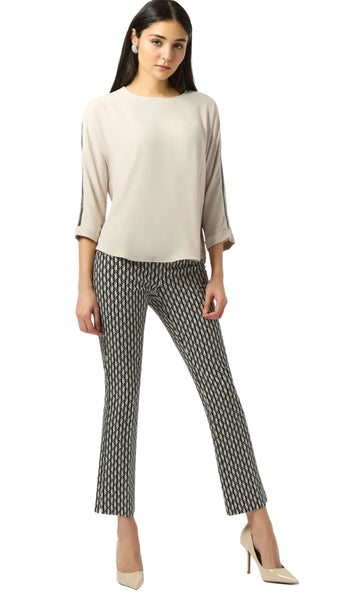 Straight Leg Pull On Pants