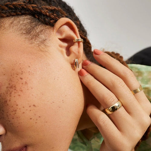 Toda Double Hoop Earrings