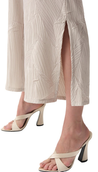 Pleated Pull On Culotte Pant