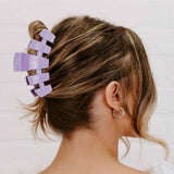 Medium Hair Clip-Lilac You