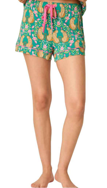 Cheetah Dreams Pj Shorts