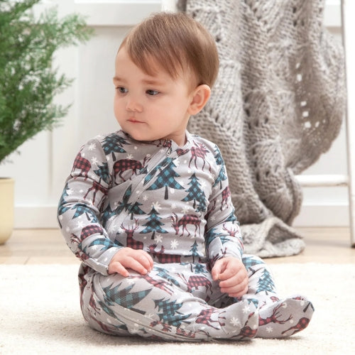 Christmas Pines Pajamas 6-9M
