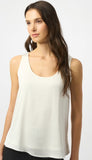 Satin Sleeveless Top