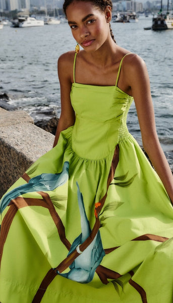 Green Maxi Dress