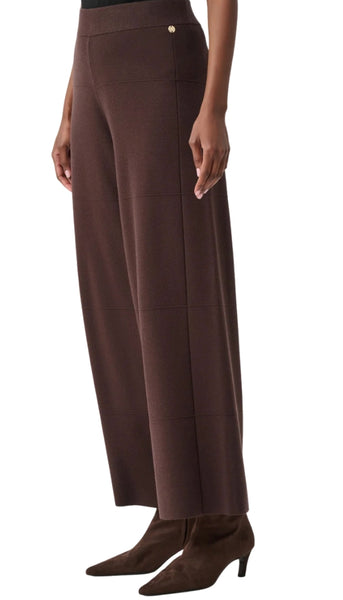 Brushed Viscose Culotte Pants