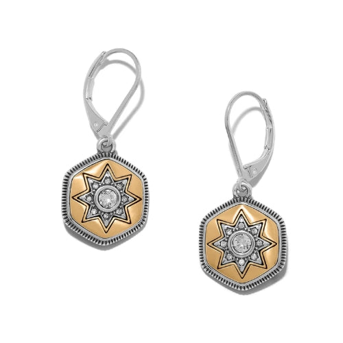 Mosaic Nova Leverback earrings