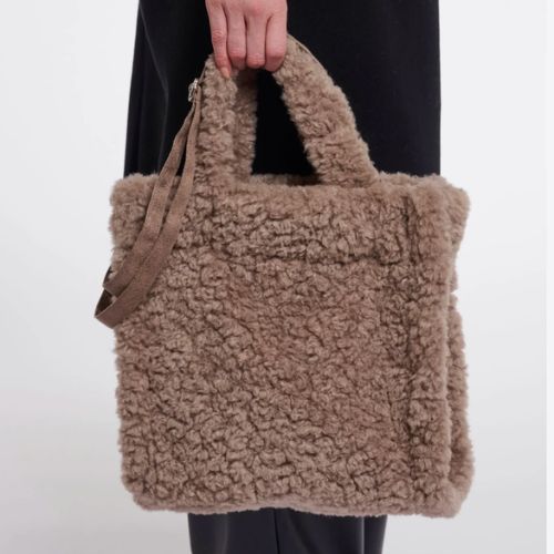 Faux Fur Shopper