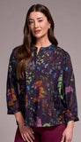 Dolman Sleeve Wide Blouse