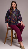 Dolman Sleeve Wide Blouse