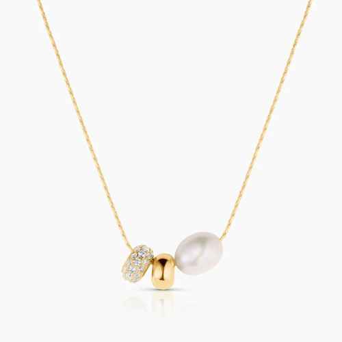 Isla Gold Bead Snake Chain