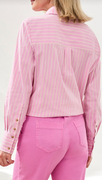 Long Sleeve Button Front Shirt