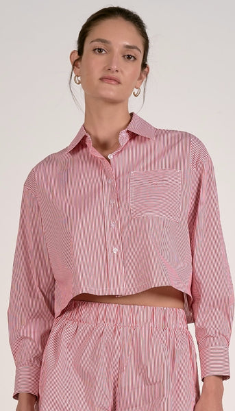 Button Down Cop Top