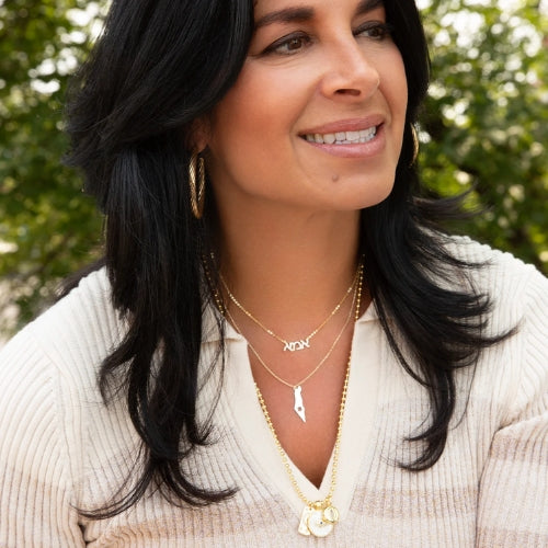 Ball Chain Charm Necklace