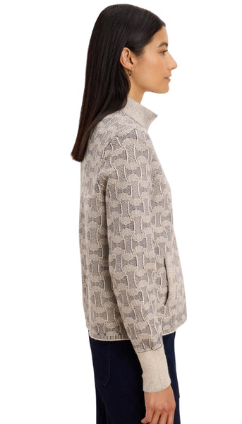 Dapper Swirl Knit Jacket