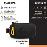 Scoop Pick Up Bag-Raven