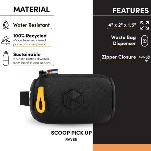 Scoop Pick Up Bag-Raven