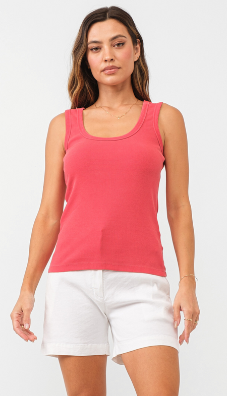 Fiore Luxe Cropped Tank