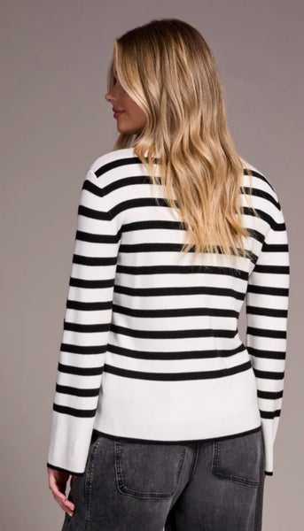 Long Sleeve Funnel Neck Sweater