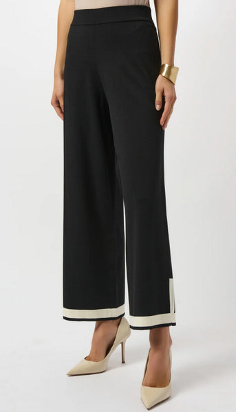 Sweater Knit Colour Block Culotte Pant