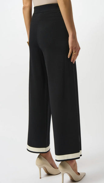 Sweater Knit Colour Block Culotte Pant
