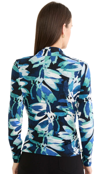 Giverny Knit Wrap Top