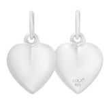 Medium Tag Pendant-Puffy Heart