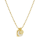 Ball Chain Charm Necklace