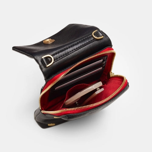 VIP Mobile-Black, BG, Red Zip