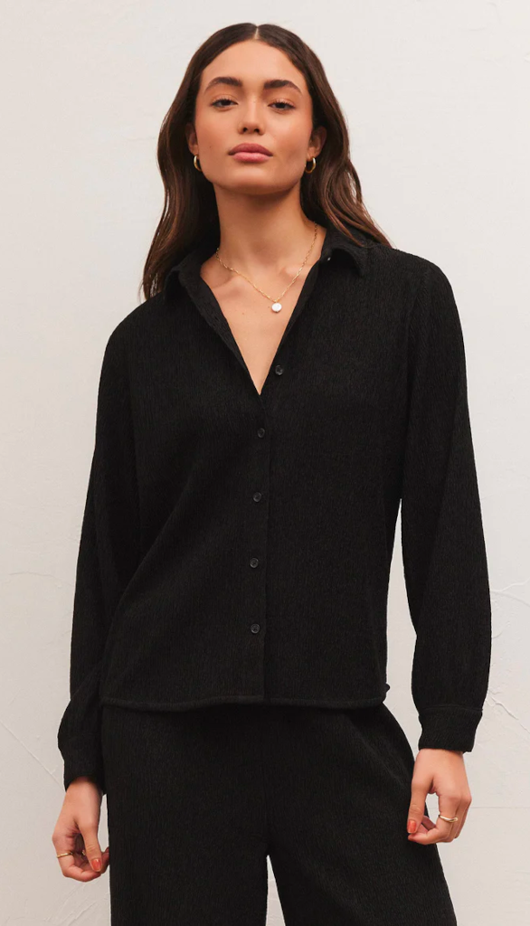 Lyrical Crinkle Knit Shirt