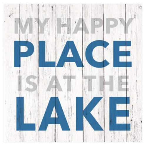 Beverage napkin-Better at the lake