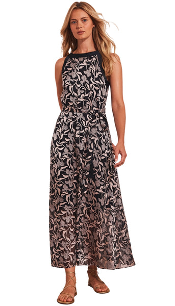 Floral Burnout Becca Dress