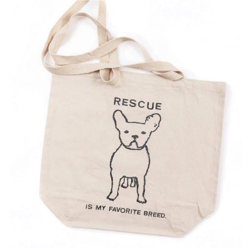 Rescue Is My Fav Breed-Tote
