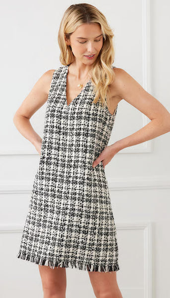 Tweed Shift Dress