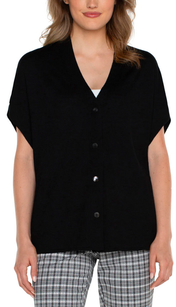 Dolman top cardigan sweater