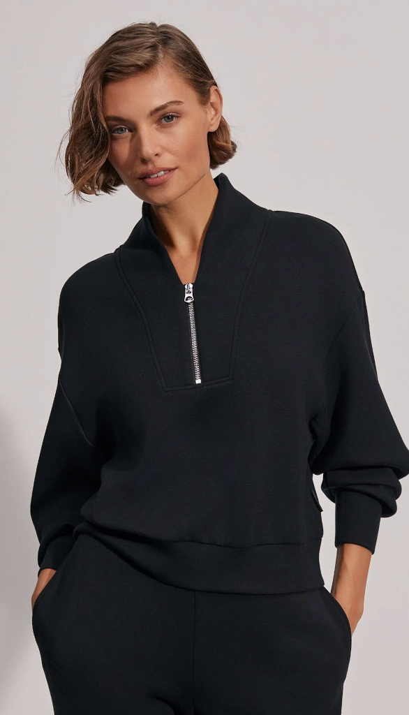 Davidson Half Zip Sweatshirt